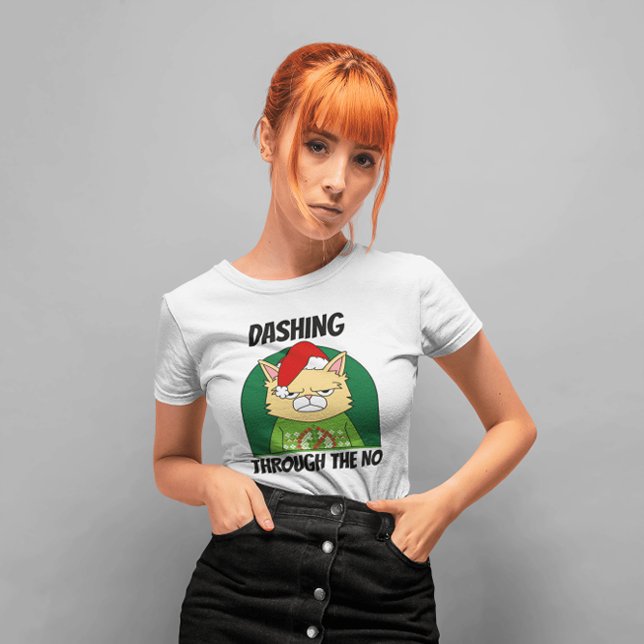 GRUMP CAT DASHING THROUGH THE NO T-SHIRTS (Creator Uploaded)