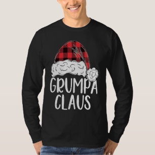Grumpa Claus Christmas Costume  Santa Matching Fam T-Shirt