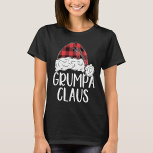 Grumpa Claus Christmas Costume  Santa Matching Fam T-Shirt