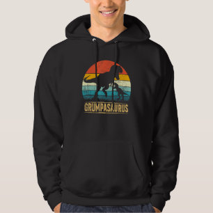 Grumpa Saurus T Rex Dinosaur Grumpasaurus Father' Hoodie
