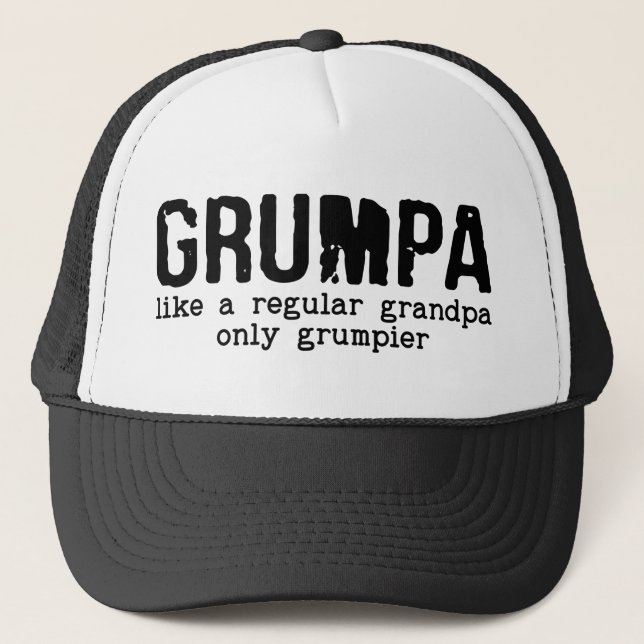 Grumpa Trucker Hat (Front)