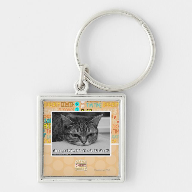 Grumpage Alert Key Ring (Front)