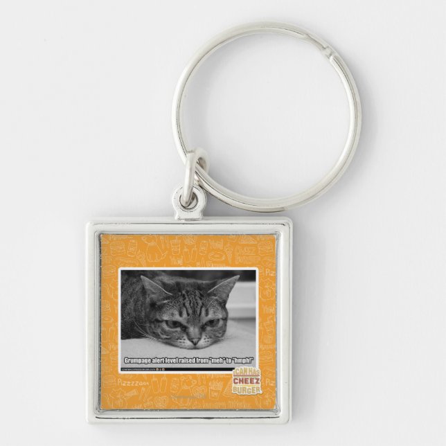 Grumpage Alert Key Ring (Front)