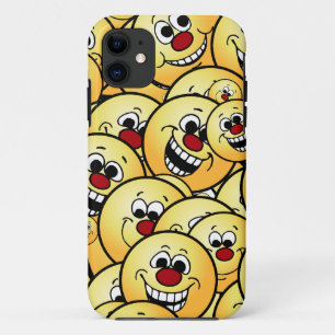 Grumpeys Happy Faces Set Case-Mate iPhone Case
