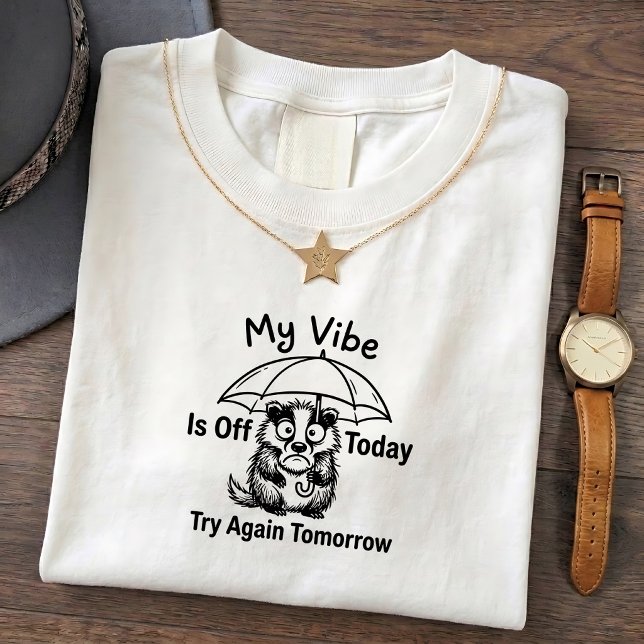 Grumpy Badger Funny Humour Tee (Creator Uploaded)