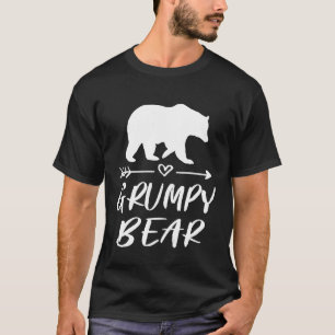 Grumpy Bear Matching Family Papa Bear Camping T-Shirt
