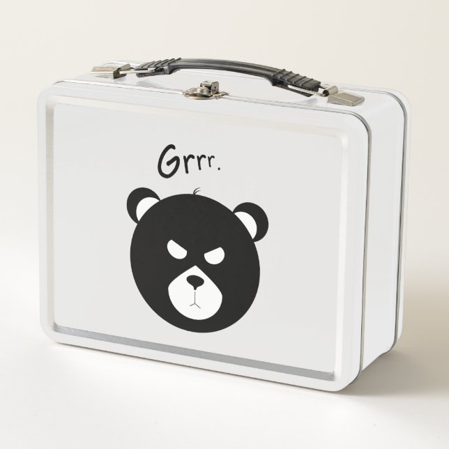 Grumpy Bear Metal Lunchbox (Front)