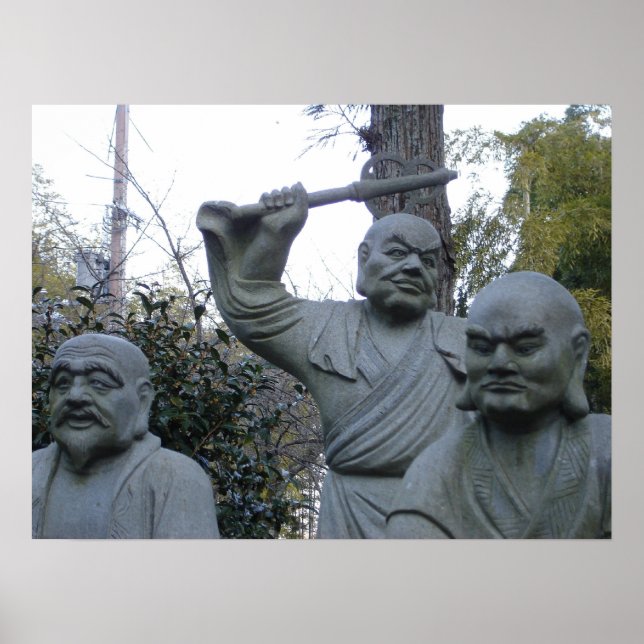 Grumpy Buddha Poster (Front)