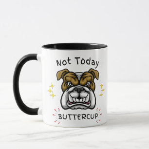 Grumpy Bulldog Cup, Dog Lover Gift Idea, Pet Humor Mug