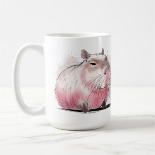 Grumpy Capybara Coffee Mug
