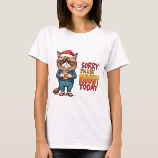 Grumpy Cat Christmas Mood T-Shirt