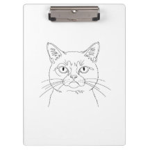 Grumpy cat Clipboard