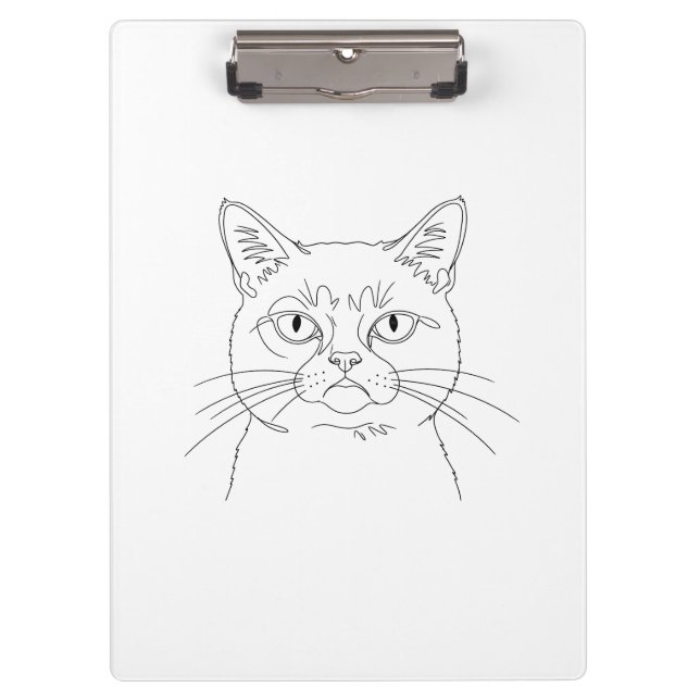 Grumpy cat Clipboard (Front)