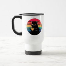 Grumpy Cat Coffee Mug – Funny Retro Vintage Mornin
