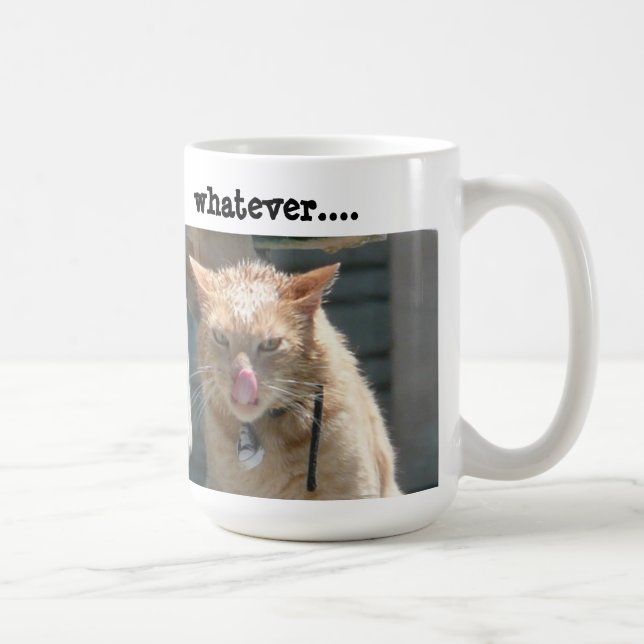 Grumpy Cat Coffee Mug, Whatever.... Mug (Right)