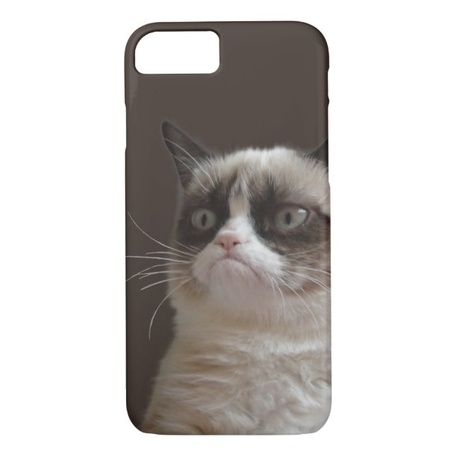 Grumpy Cat Glare Case-Mate iPhone Case (Back)