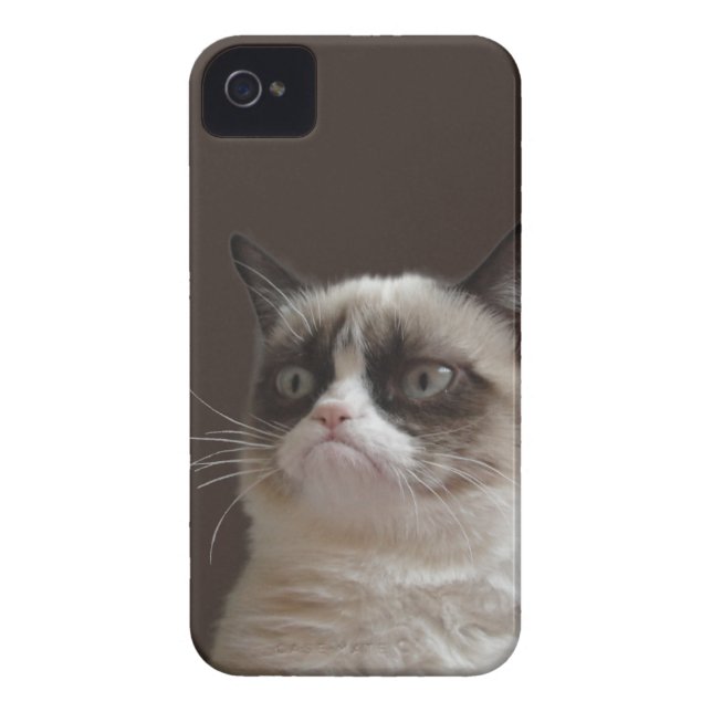 Grumpy Cat Glare Case-Mate iPhone Case (Back)