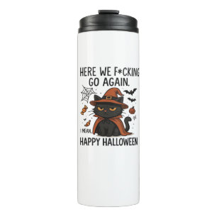 Grumpy Cat Halloween Classic T-Shirt Thermal Tumbler