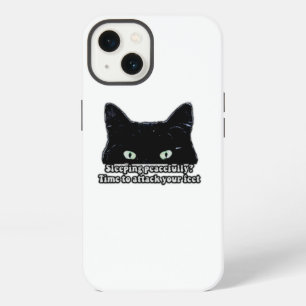 Grumpy cat meme for cat lovers and kitten owners iPhone 13 case