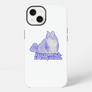Grumpy cat meme for cat owners and kitten lovers iPhone 13 case