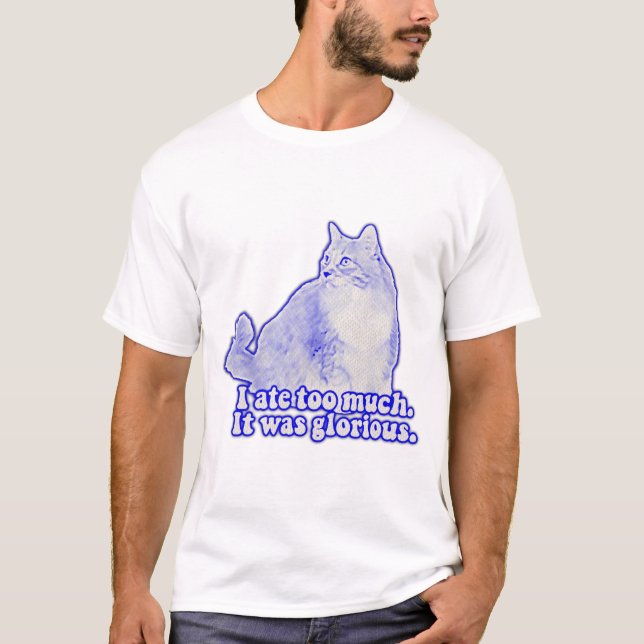 Grumpy cat meme for cat owners and kitten lovers T-Shirt (Front)
