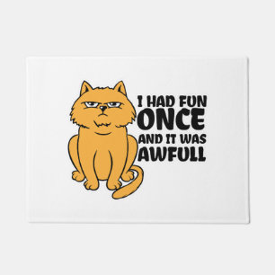 Grumpy Cat - Meme Funny Cat Doormat