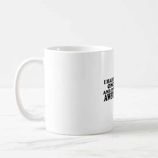 Grumpy Cat - Meme Funny Cat - Fun Coffee Mug (Left)