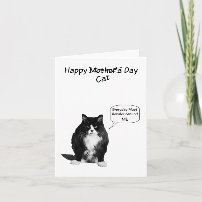 Grumpy Cat Mother's Day Note Cards (Front)