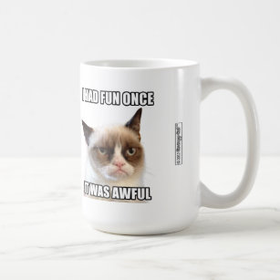 Grumpy Cat™ Mug - "I had fun once. It was awful."