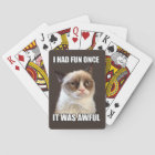 Grumpy Cat Playing Cards