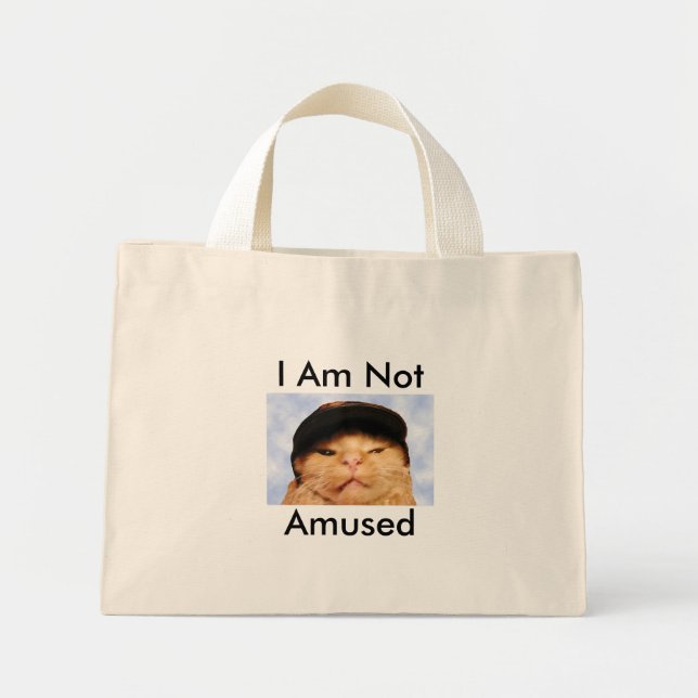 Grumpy Cat Tote Bag (Front)