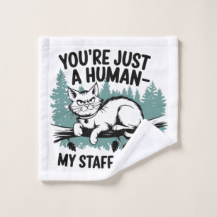Grumpy Cat – 'You're Just a Human, My Staff Really Wash Cloth