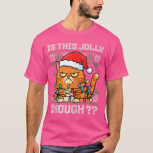 Grumpy Christmas Cat Ugly Sweater is This Jolly En
