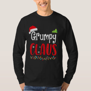 Grumpy Claus Matching Family Christmas Pyjamas Xma T-Shirt