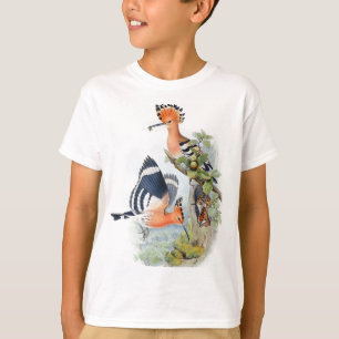 Grumpy Cute birds kids shirt