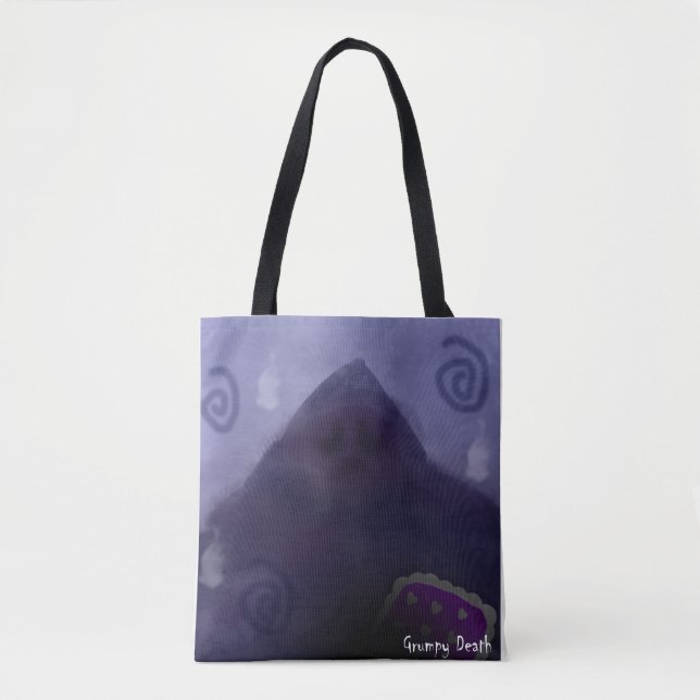 Grumpy Death Tote Bag (Front)