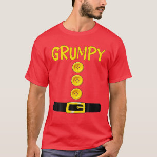 Grumpy Dwarf Halloween Costume Colour Matching Gru T-Shirt