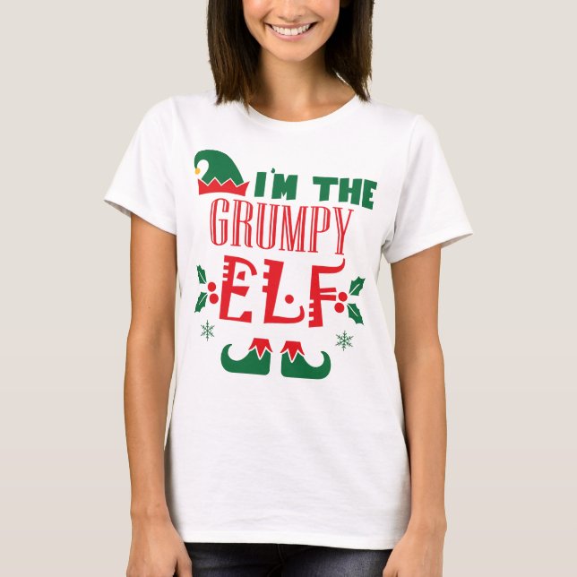 GRUMPY ELF T-Shirt (Front)