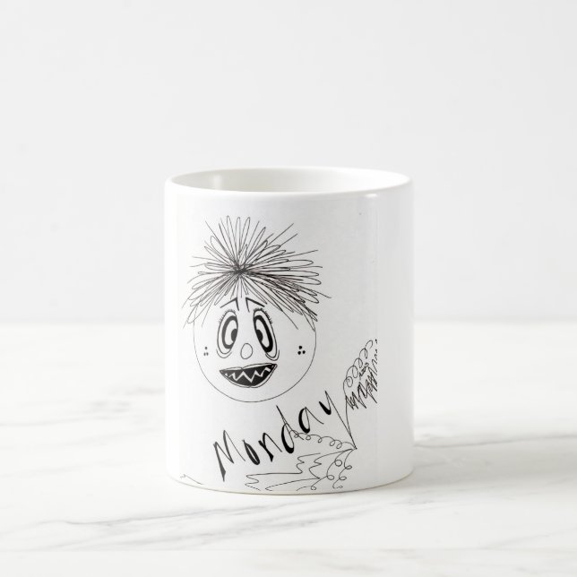 Grumpy face -Monday Mug (Center)