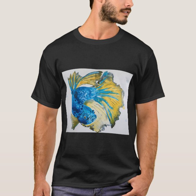 Grumpy Fish T-Shirt (Front)
