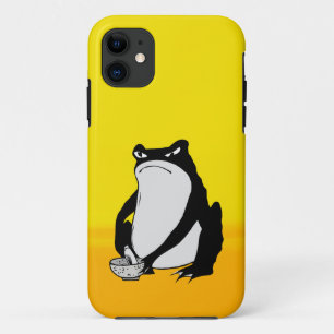 Grumpy Frog drawing Japanese art by Matsumoto Hoji Case-Mate iPhone Case