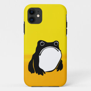 Grumpy Frog drawing Japanese art by Matsumoto Hoji Case-Mate iPhone Case