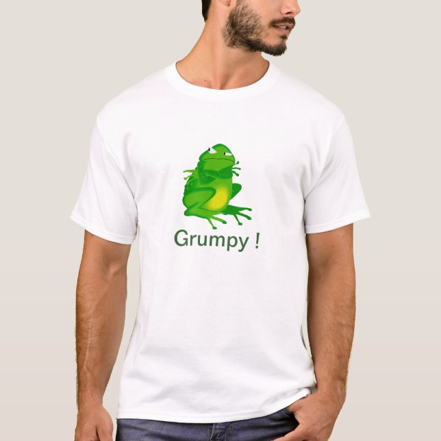 Grumpy frog Mens t-shirt (Front)