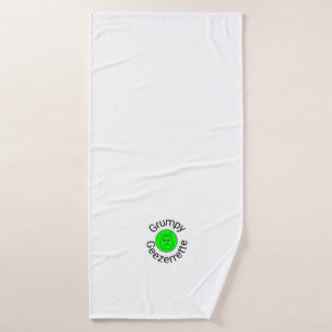 Grumpy Geezer - For Her Bath Towel