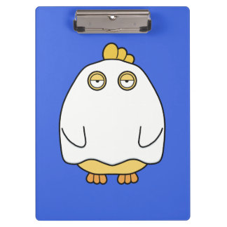 Grumpy Ghost Chick  Clipboard