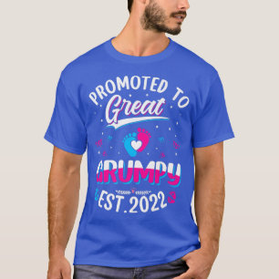 Grumpy Gift Promoted to Great Grumpy 2022 Christma T-Shirt