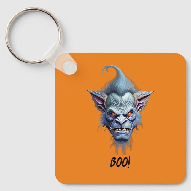 Grumpy Goblin keychain (Front)