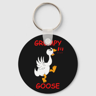 Grumpy Goose Keychain