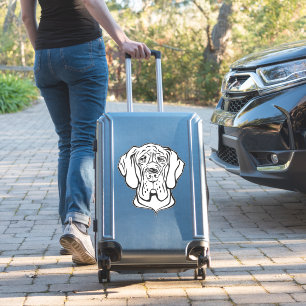 Grumpy Great Dane Face Doggenhaus Design
