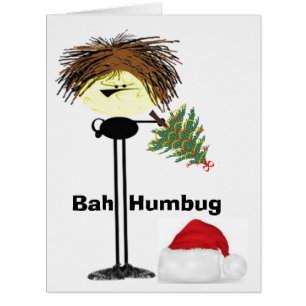 Grumpy guy bah humbug
